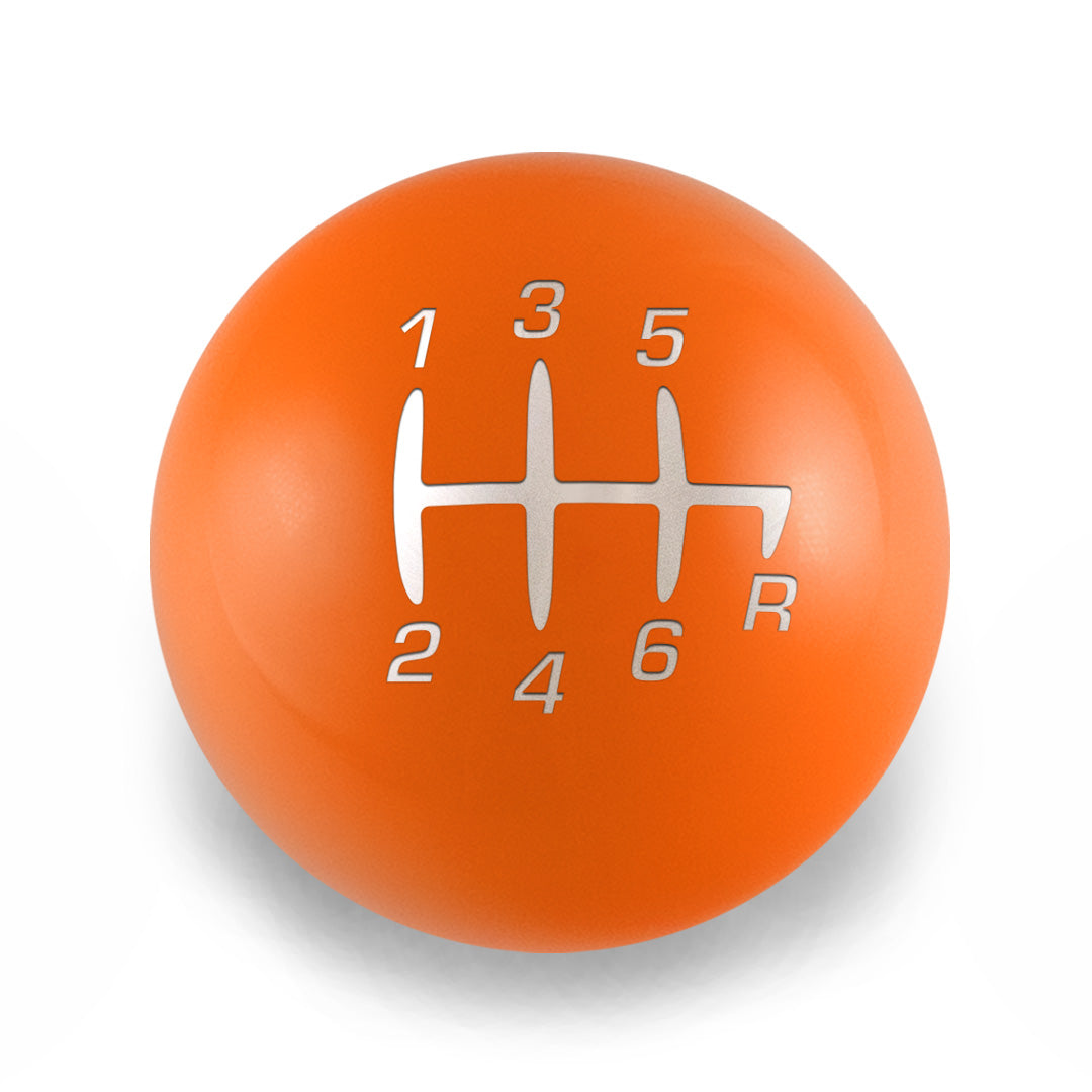 Billetworkz Weighted Shift Knob - 6-Speed Retro Engraving - Jeep Wrangler JK (2007–2018)