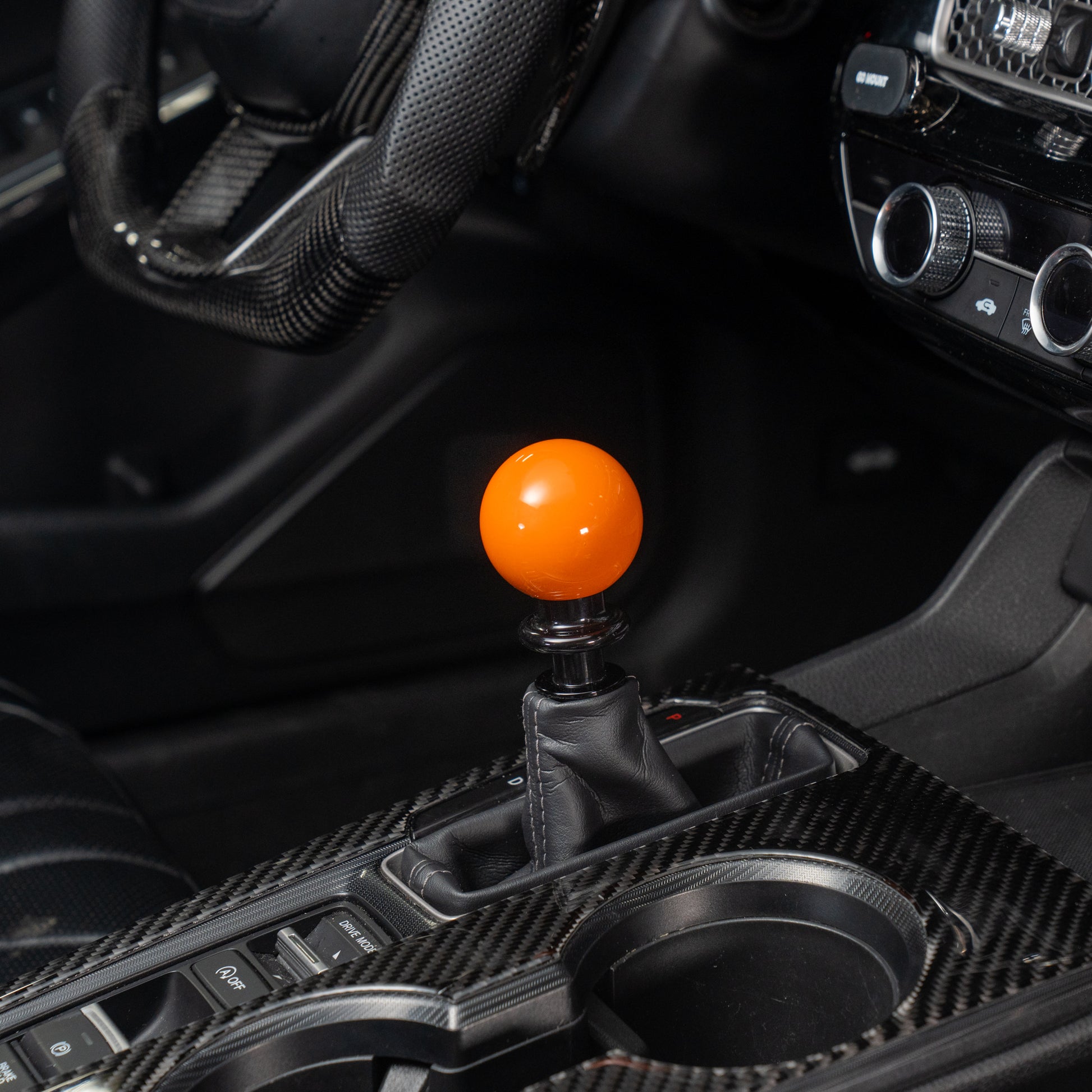 Billetworkz Weighted Automatic Shifter - Gloss Orange
