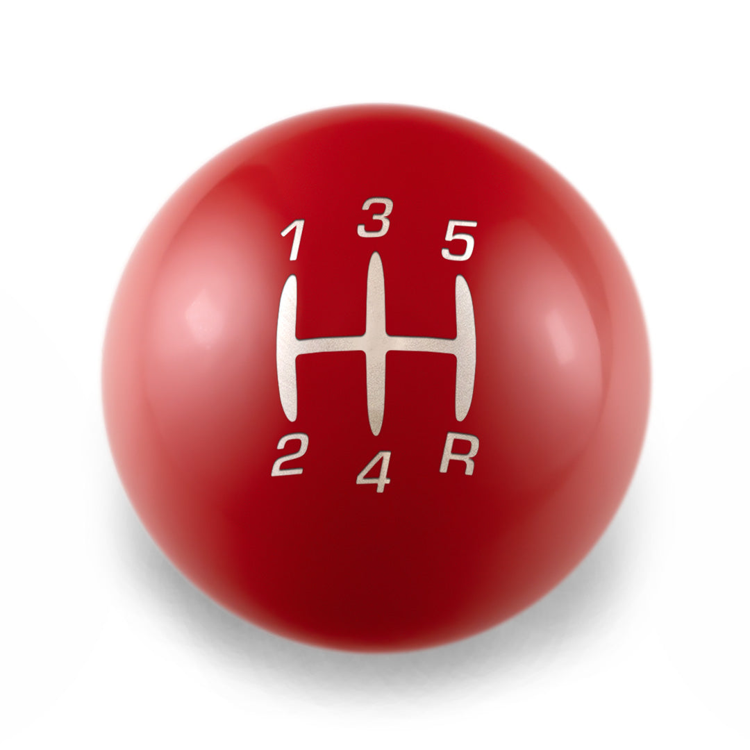Billetworkz Weighted Shift Knob - 5 Speed Retro Engraving - Ford Mustang (2005-2010)