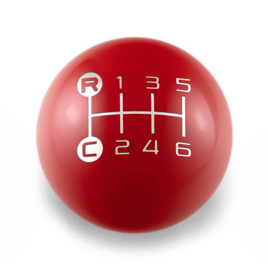 Billetworkz Weighted Shift Knob - 6-Speed with Crawl Engraving for