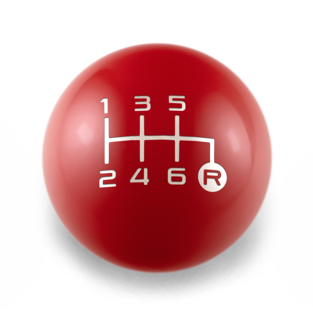 Billetworkz Weighted Shift Knob - 6 Speed JDM Type R w/Custom Number Engraving - Honda Type R