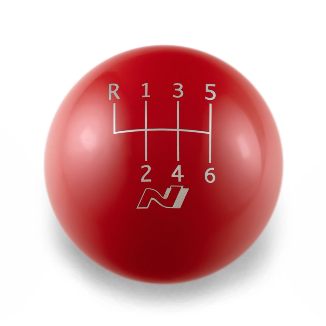 Billetworkz Weighted Shift Knob - 6-Speed Standard and N Engraving for Veloster / Elantra 6-Speed (2019+)