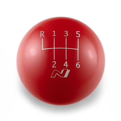 Billetworkz Weighted Shift Knob - 6-Speed Standard and N Engraving for Veloster / Elantra 6-Speed (2019+)