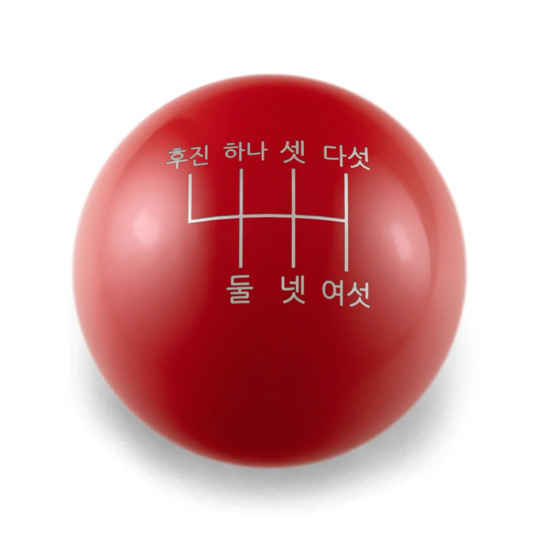Billetworkz Weighted Shift Knob - 6-Speed Korean Engraving - Hyundai Genesis