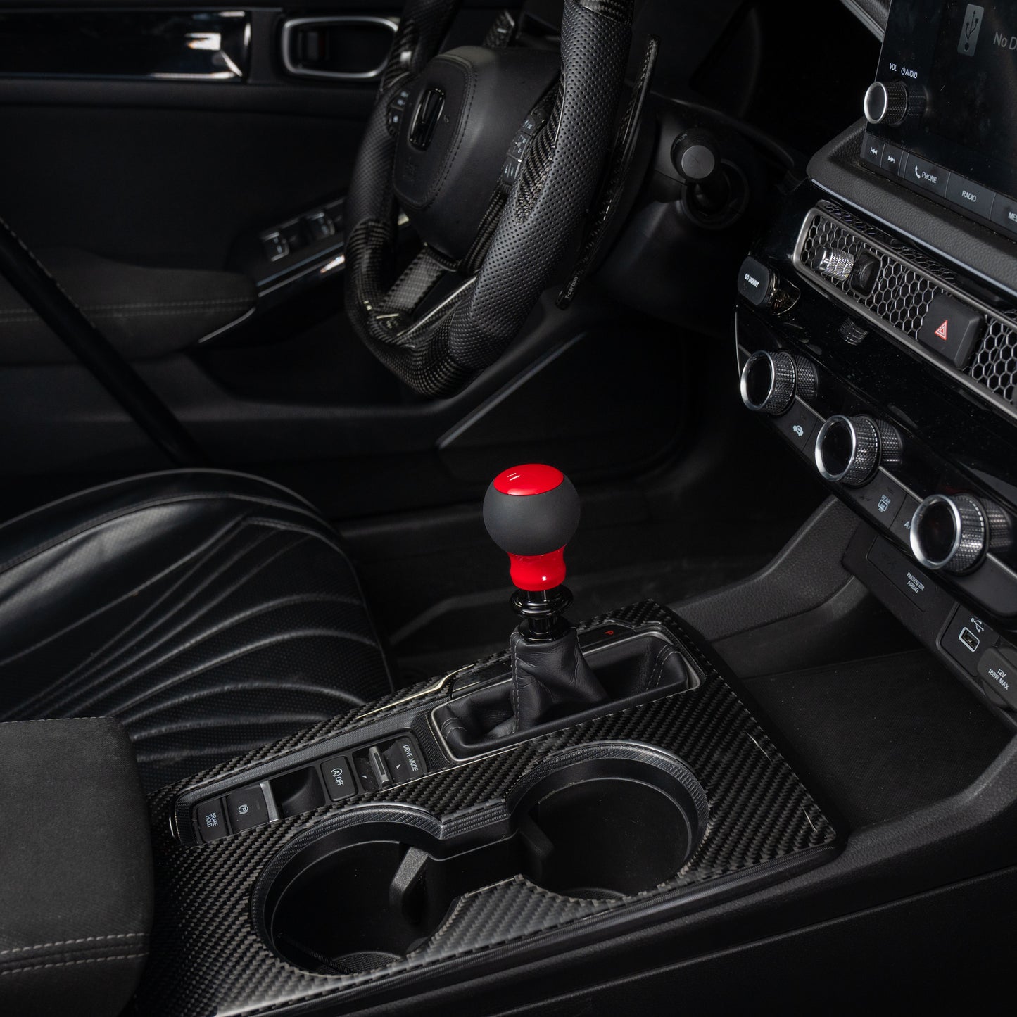 Billetworkz "Fusion" Automatic Shifter - Honda Civic (2012–2026)