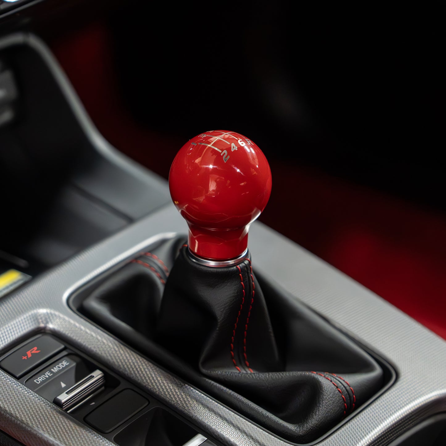 Billetworkz Weighted Shift Knob - 6-Speed Velocity Engraving for Honda