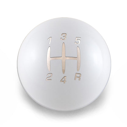 Billetworkz Weighted Shift Knob - 5 Speed Retro Engraving - Ford Mustang (2005-2010)