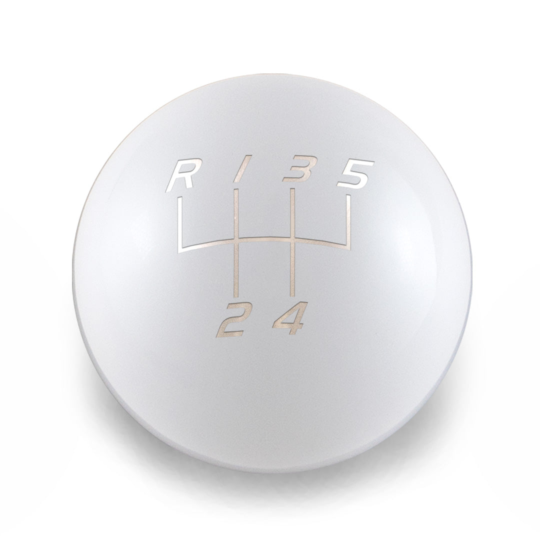 Billetworkz Weighted Shift Knob - 5-Speed Velocity Engraving for BMW