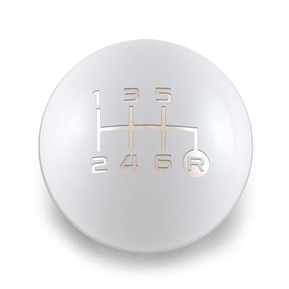 Billetworkz Weighted Shift Knob - 6 Speed JDM Type R w/Custom Number Engraving - Honda Type R