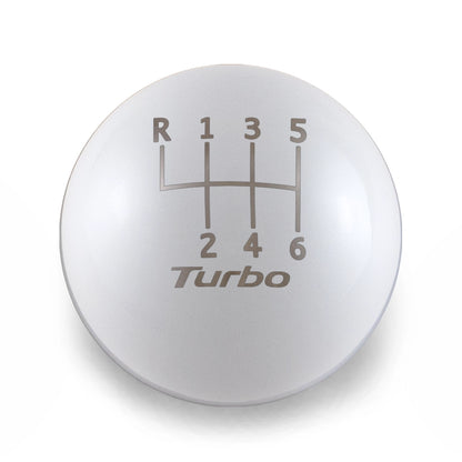 Billetworkz Weighted Shift Knob - 6-Speed Standard and Turbo Engraving for Veloster / Elantra 6-Speed (2019+)