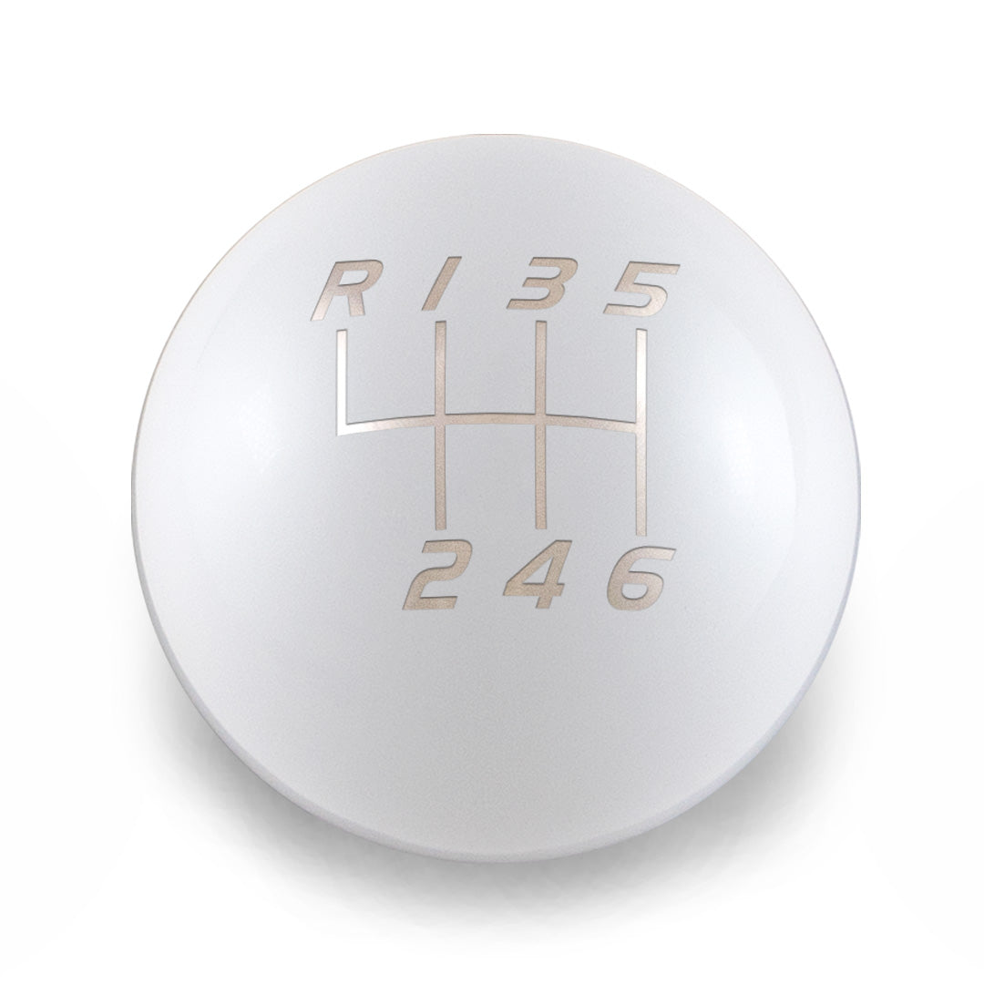 Billetworkz Weighted Shift Knob - 6 Speed Velocity Engraving