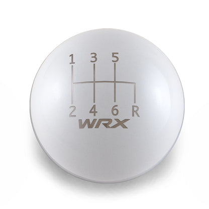 Billetworkz Weighted Shift Knob - 6 Speed WRX Standard Engraving - Subaru WRX 2015-2025