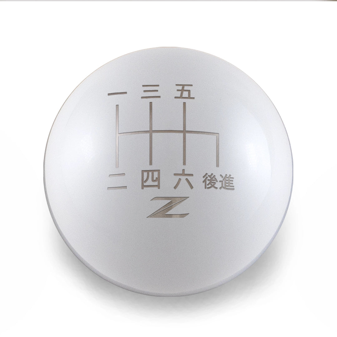 Billetworkz Weighted Shift Knob - 6 Speed Japanese with 'Z' Engraving - Nissan