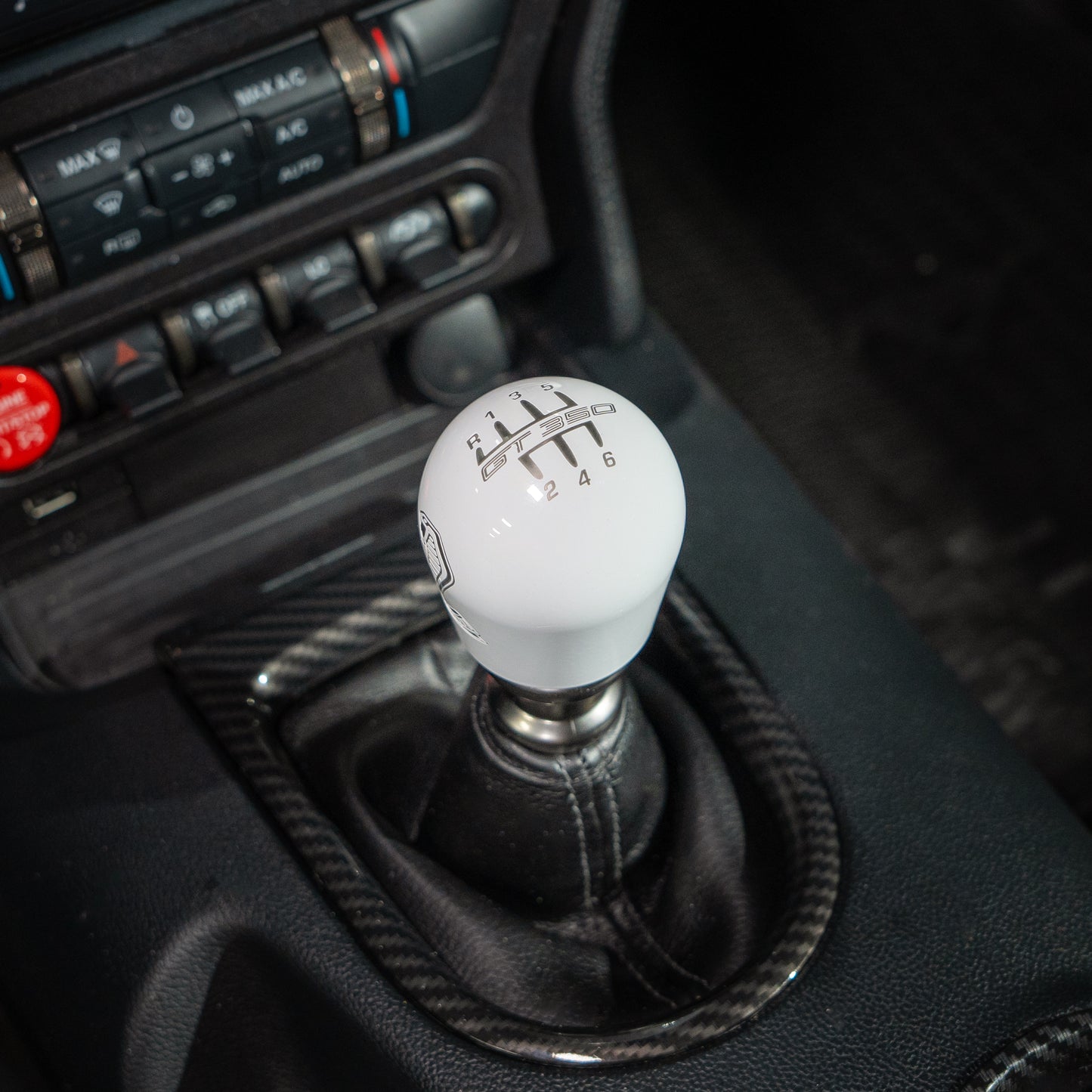 Billetworkz Weighted Shift Knob - GT350/R Engraving - Ford Mustang GT350/R (2015+)