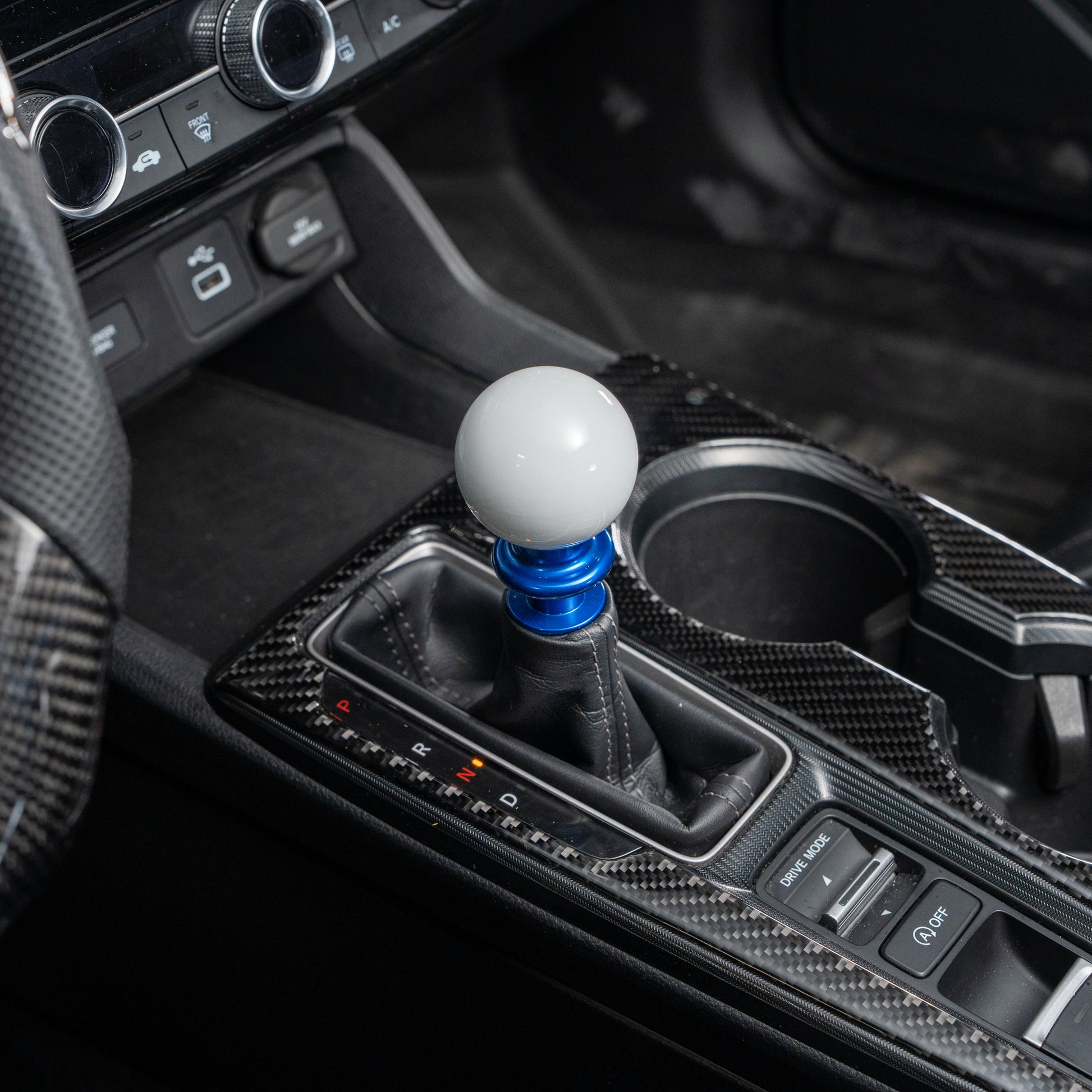 Billetworkz Weighted Automatic Shifter - Gloss White