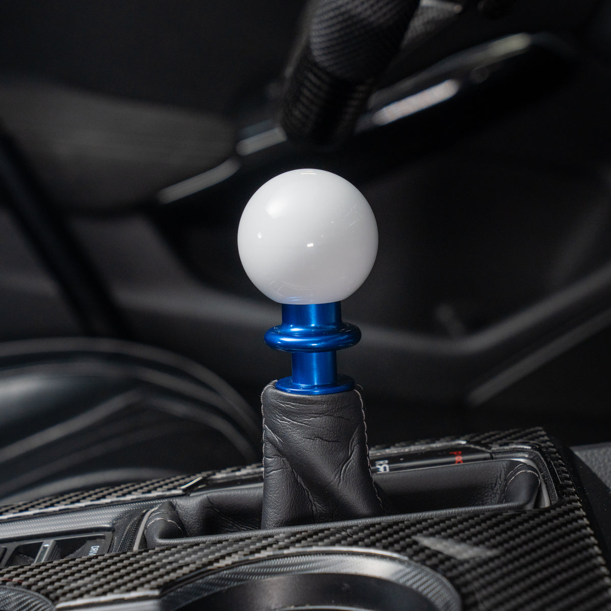 Billetworkz Weighted Automatic Shifter - Gloss White - Honda Civic (2012–2026)