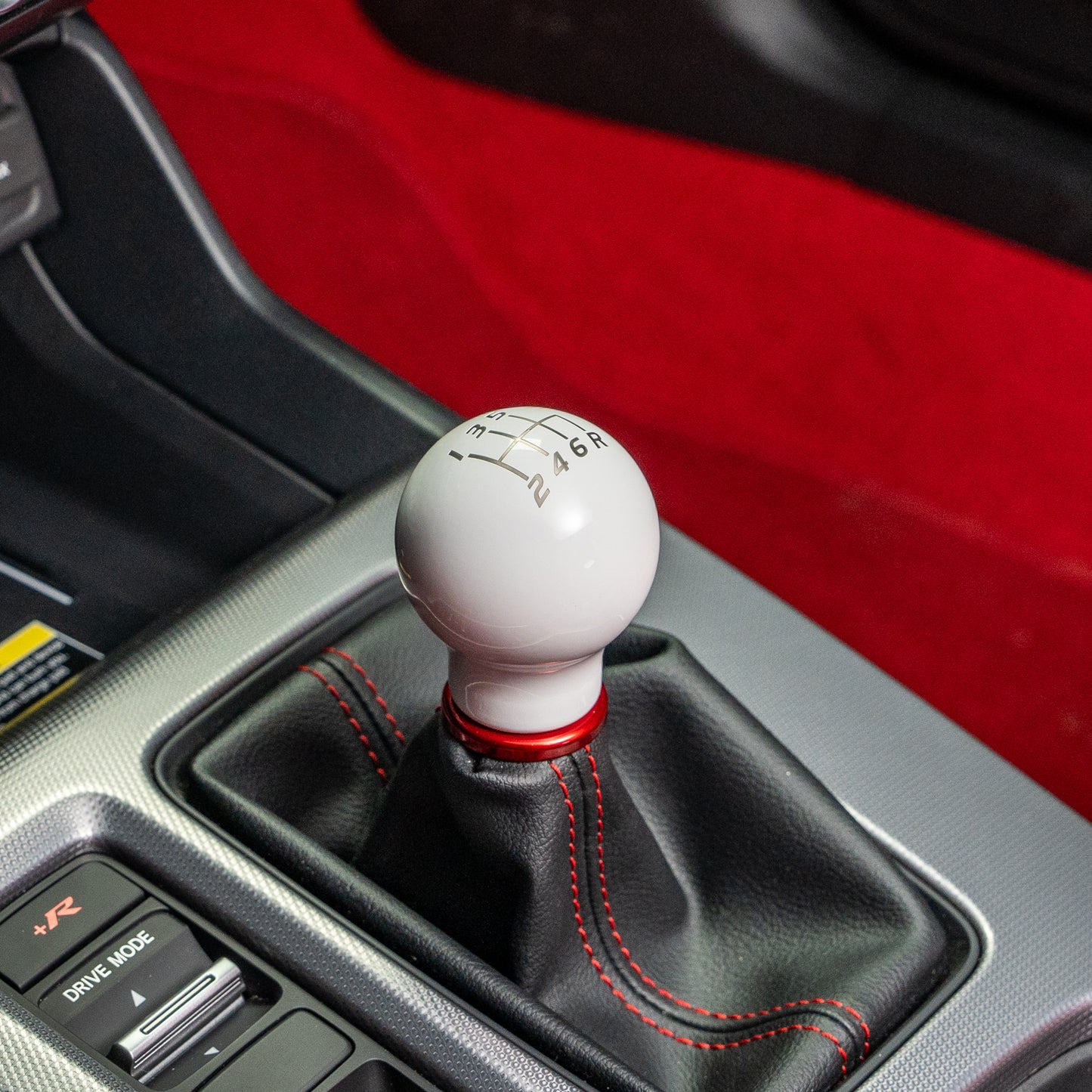 Billetworkz Weighted Shift Knob - 6-Speed Velocity Engraving for Honda