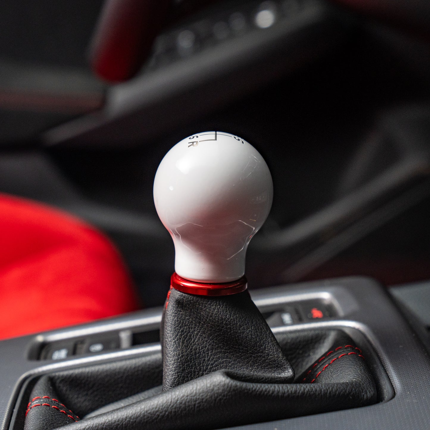 Billetworkz Weighted Shift Knob - 6-Speed Velocity Engraving for Honda