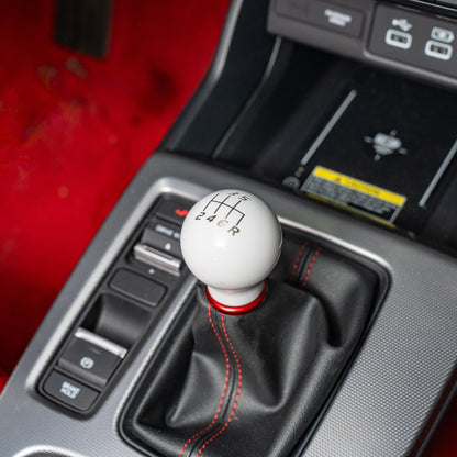 Billetworkz Weighted Shift Knob - 6-Speed Velocity Engraving for Honda