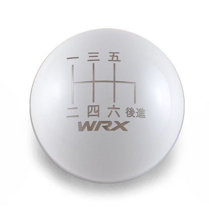 Billetworkz Weighted Shift Knob - 6 Speed WRX Japanese Engraving - Subaru WRX 2015-2025