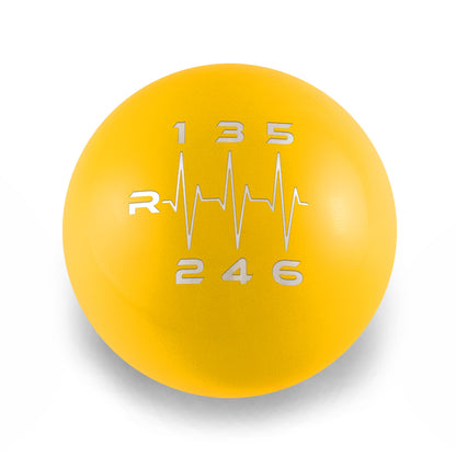 Billetworkz Weighted Shift Knob - 6-Speed Heartbeat Engraving for Chevy Cruze 2011-2019