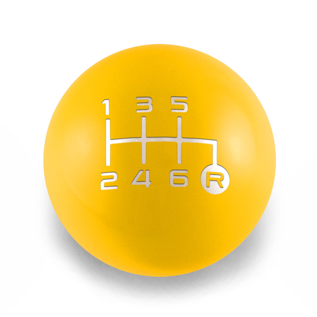 Billetworkz Weighted Shift Knob - 6 Speed JDM Type R w/Custom Number Engraving - Honda Type R