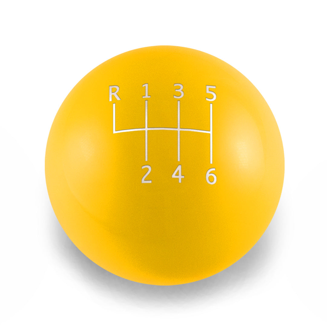 Billetworkz Weighted Shift Knob - 6-Speed Standard Engraving for