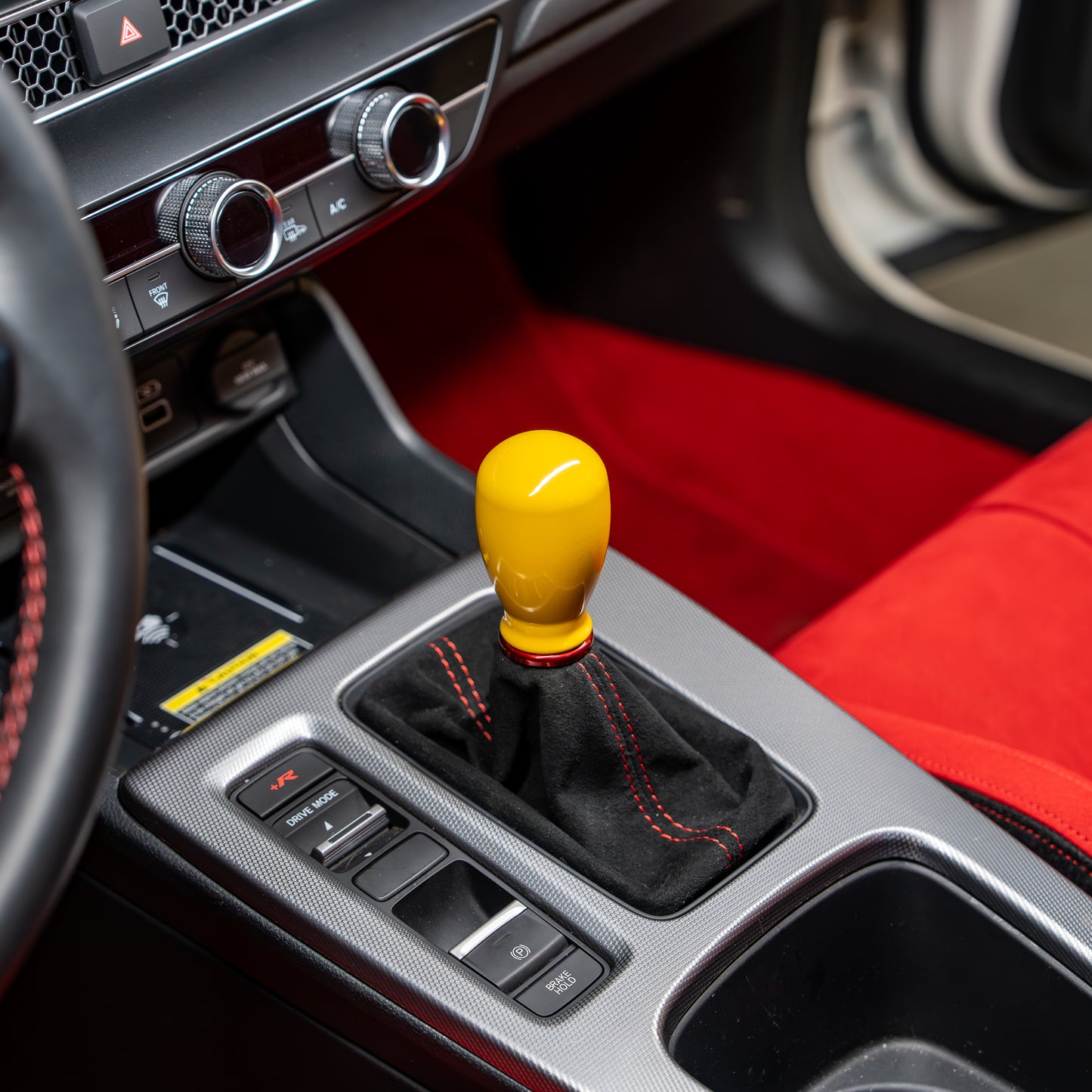 Billetworkz Weighted Shift Knob - 6 Speed JDM Type R w/Custom Number Engraving - Honda Type R
