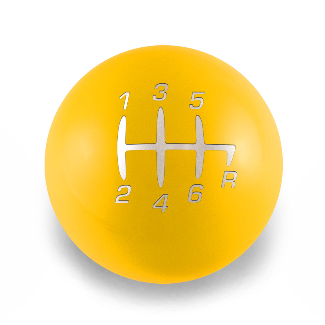 Billetworkz Weighted Shift Knob - 6-Speed Retro Engraving - Jeep Wrangler JK (2007–2018)