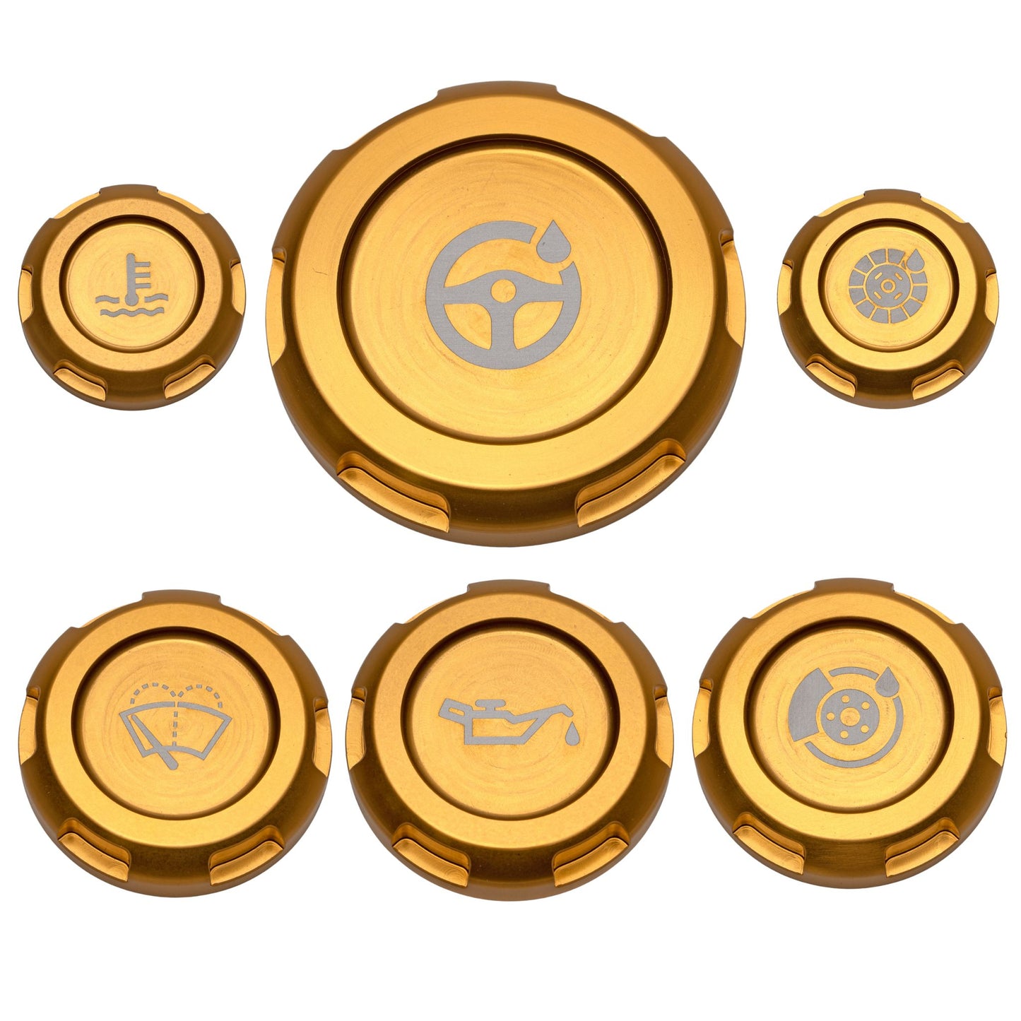 Billetworkz Engine Bay Caps - Subaru WRX/STI 2008-2014