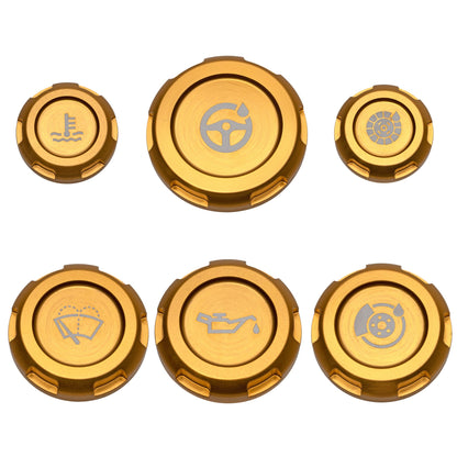 Billetworkz Engine Bay Caps - Subaru WRX/STI 2002-2007