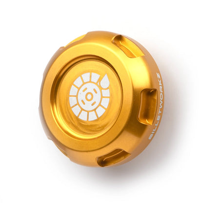 Billetworkz Clutch Fluid Reservoir Cap - Subaru WRX/STI (2002-14), Legacy GT (2005-09), BRZ/FRS/GT86 (2013-21 and 2022+)