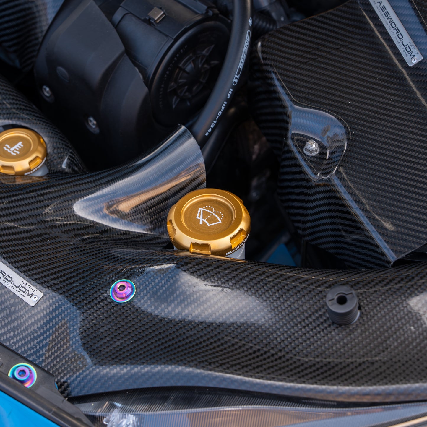 Billetworkz Engine Bay Caps - Subaru Ascent 2019+