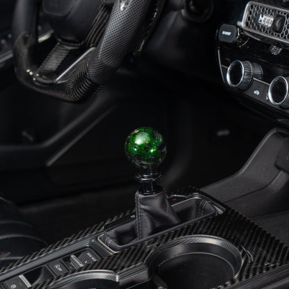 Billetworkz Automatic Shifter - Green Cosmic Space - Honda Civic (2012–2026)