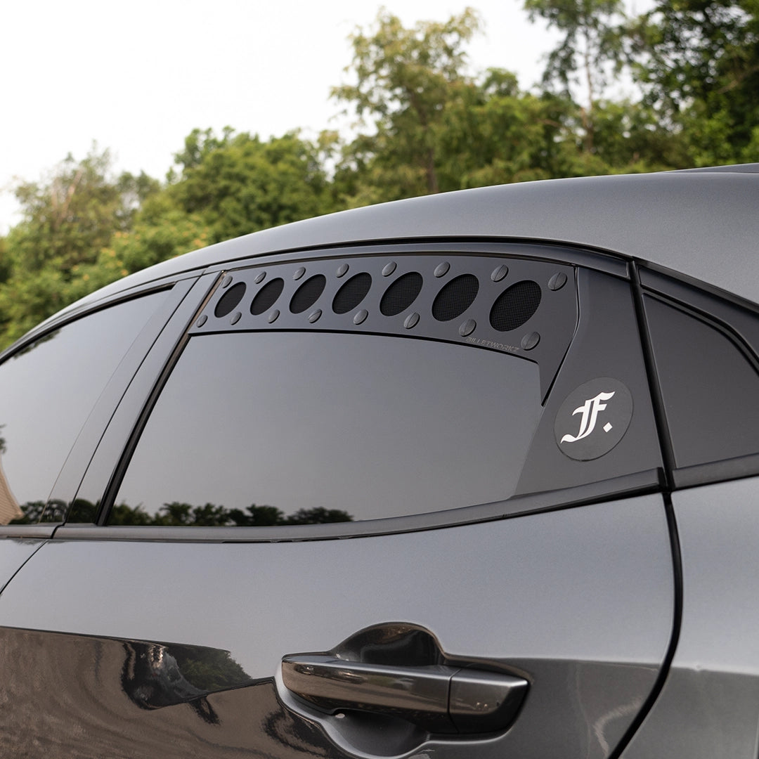 Billetworkz Window Vents Honda Civic Hatch/Type R 2016+