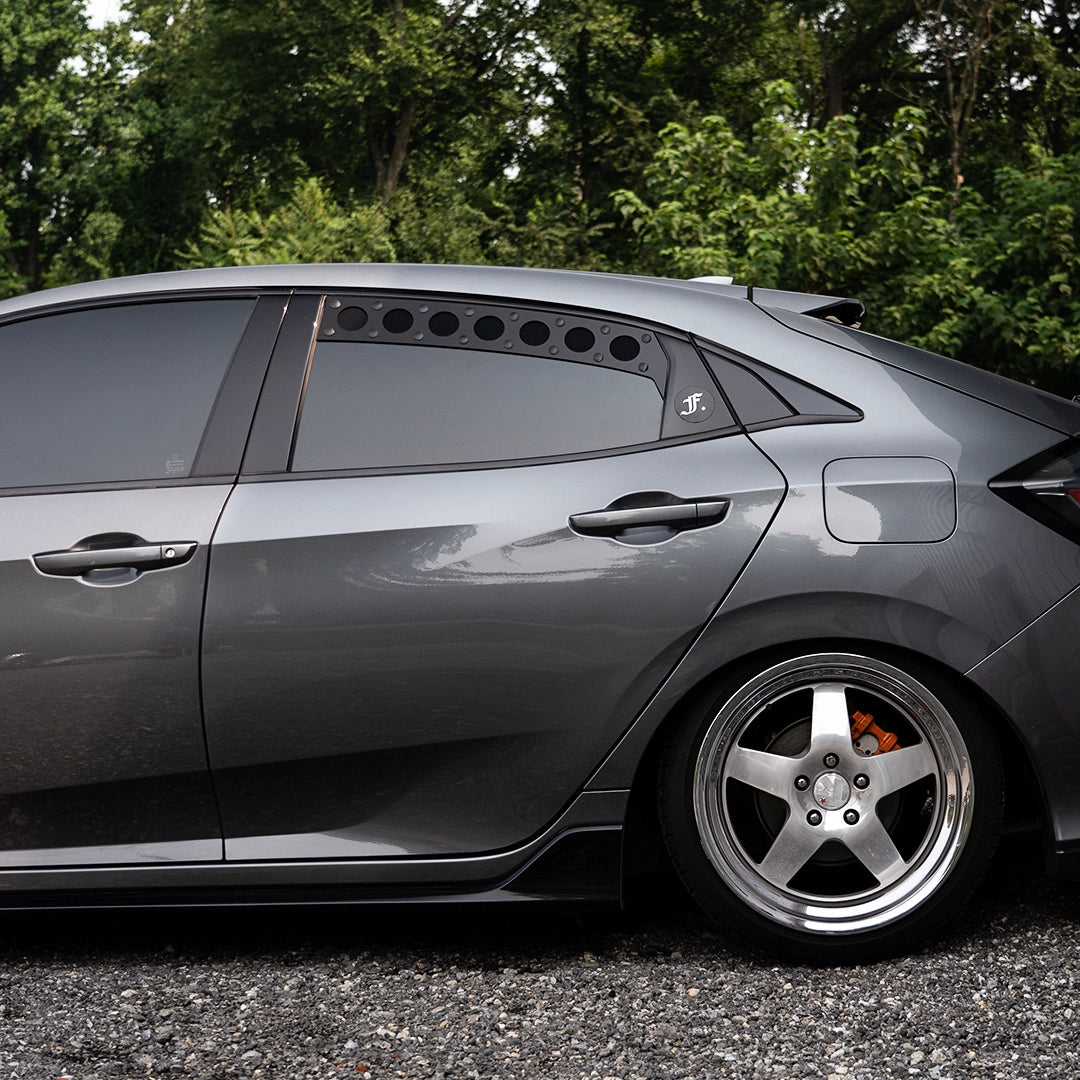 Billetworkz Window Vents Honda Civic Hatch Type R 2016-2022