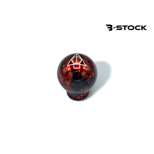 B-Stock Anodized Shift Knob – Lightbulb – Red Cosmic Space - Deathly Hallows