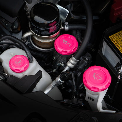 Billetworkz Engine Bay Caps - Subaru Legacy GT 2005-2009