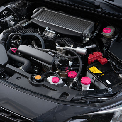 Billetworkz Engine Bay Caps - Subaru Crosstrek 2013+