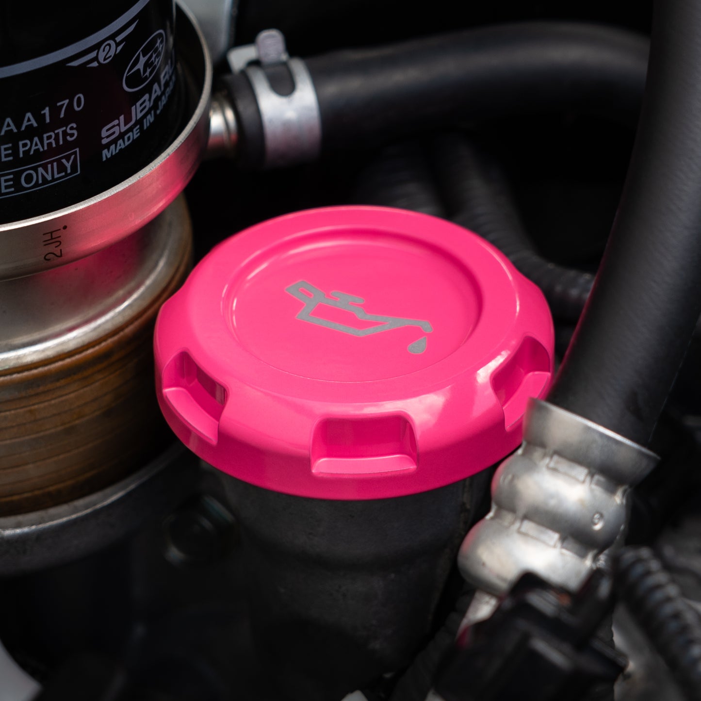 Billetworkz Engine Bay Caps - Subaru Crosstrek 2013+