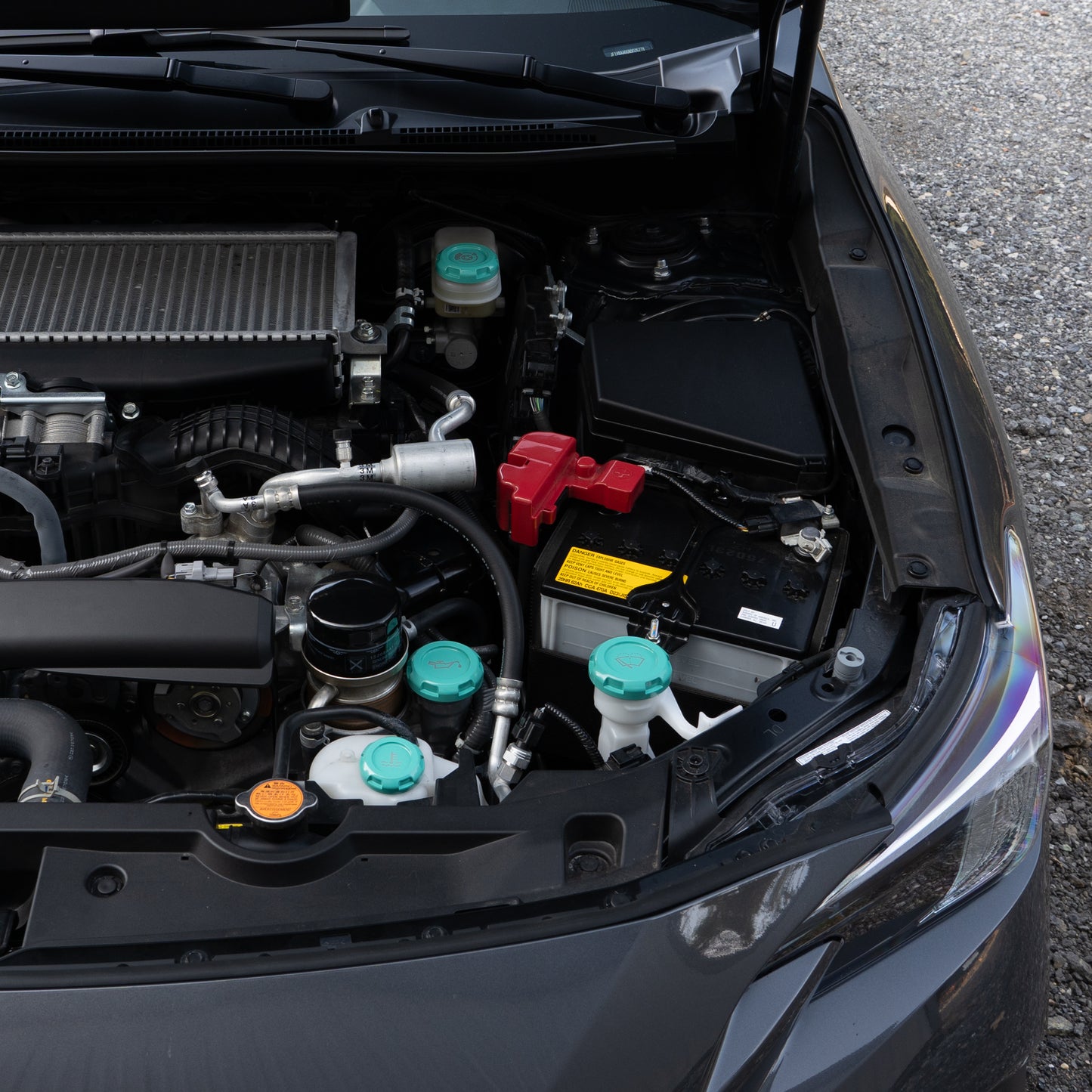 Billetworkz Engine Bay Caps - Subaru Crosstrek 2013+
