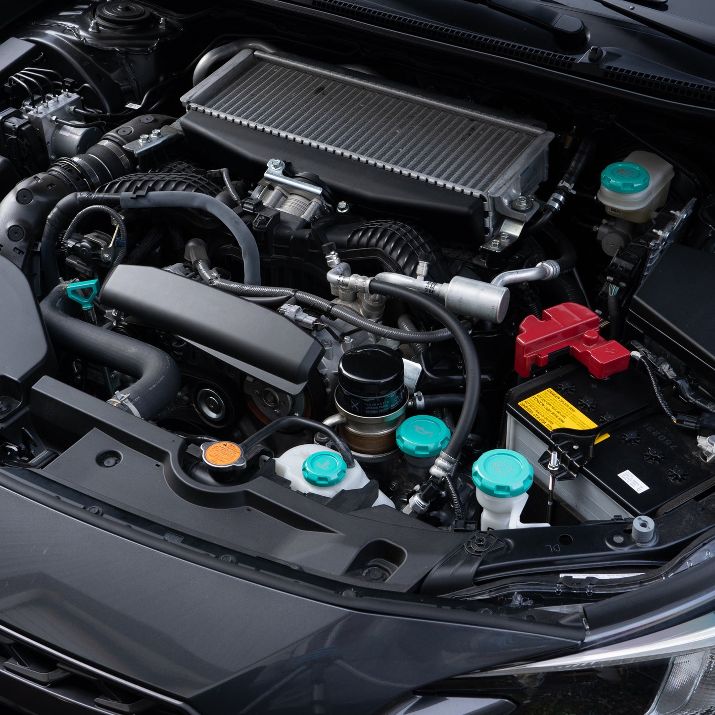 Billetworkz Engine Bay Caps - Subaru WRX/STI 2002-2007