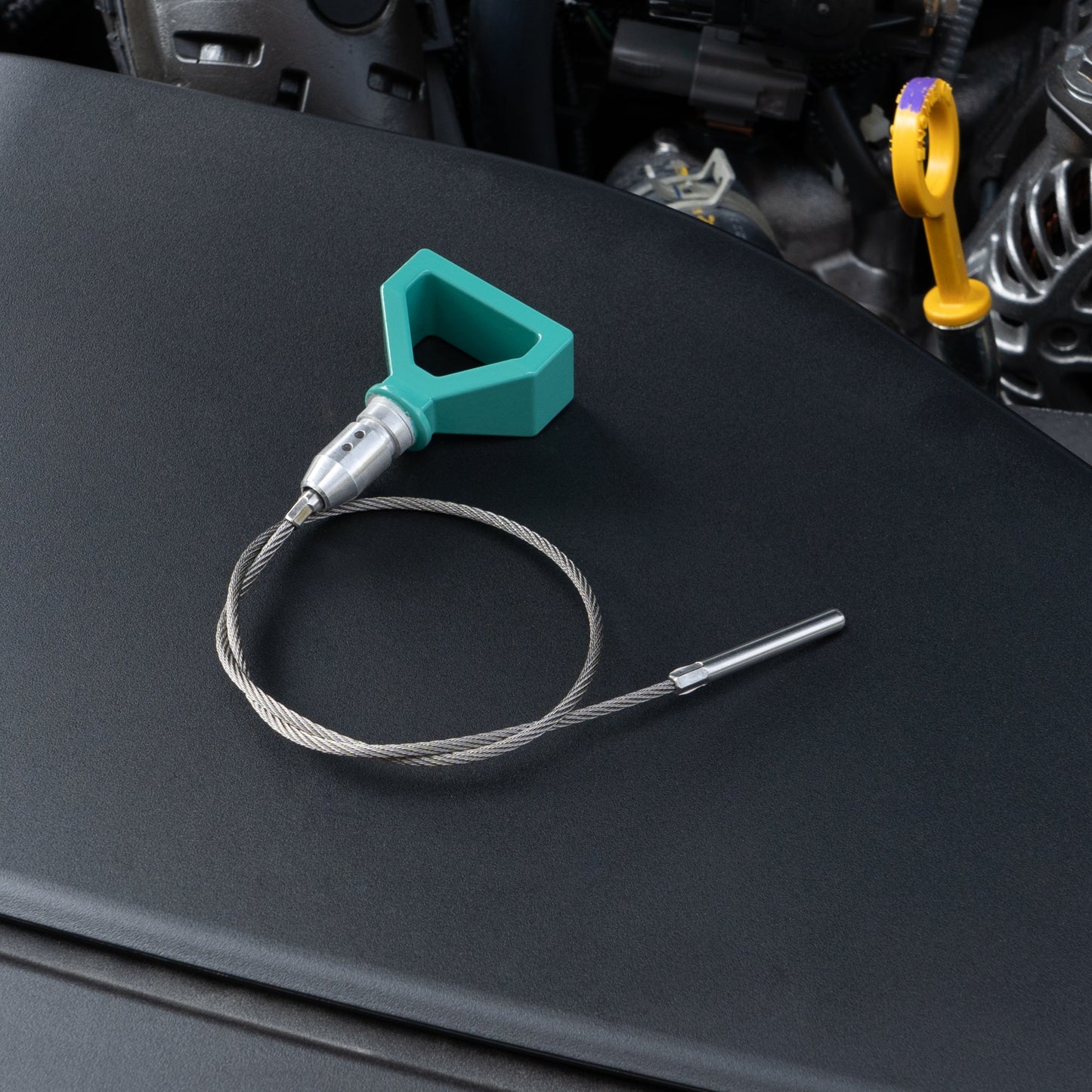 Billetworkz Dipstick Handle w/ Assembled Dipstick - Subaru