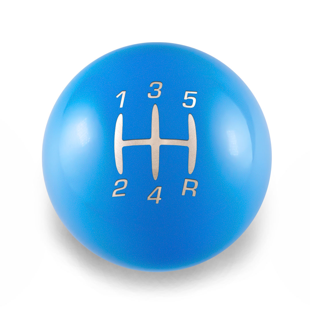 Billetworkz Weighted Shift Knob - 5 Speed Retro Engraving - Ford Mustang (2005-2010)