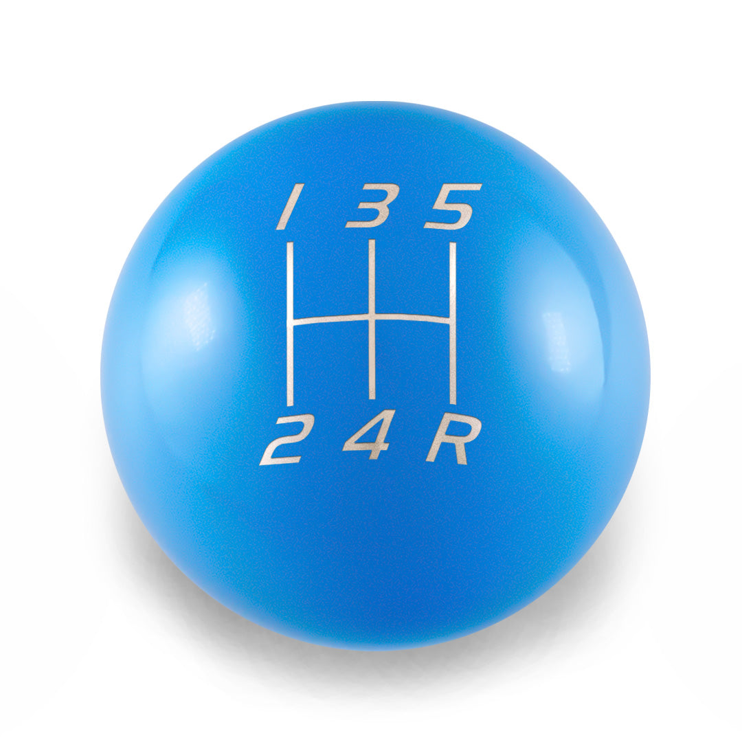 Billetworkz Weighted Shift Knob - 5-Speed Velocity Engraving for Subaru