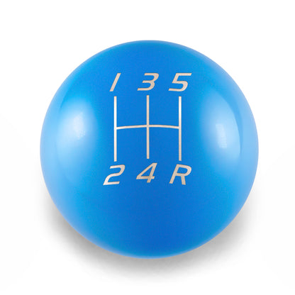 Billetworkz Weighted Shift Knob - 5-Speed Velocity Engraving for Subaru