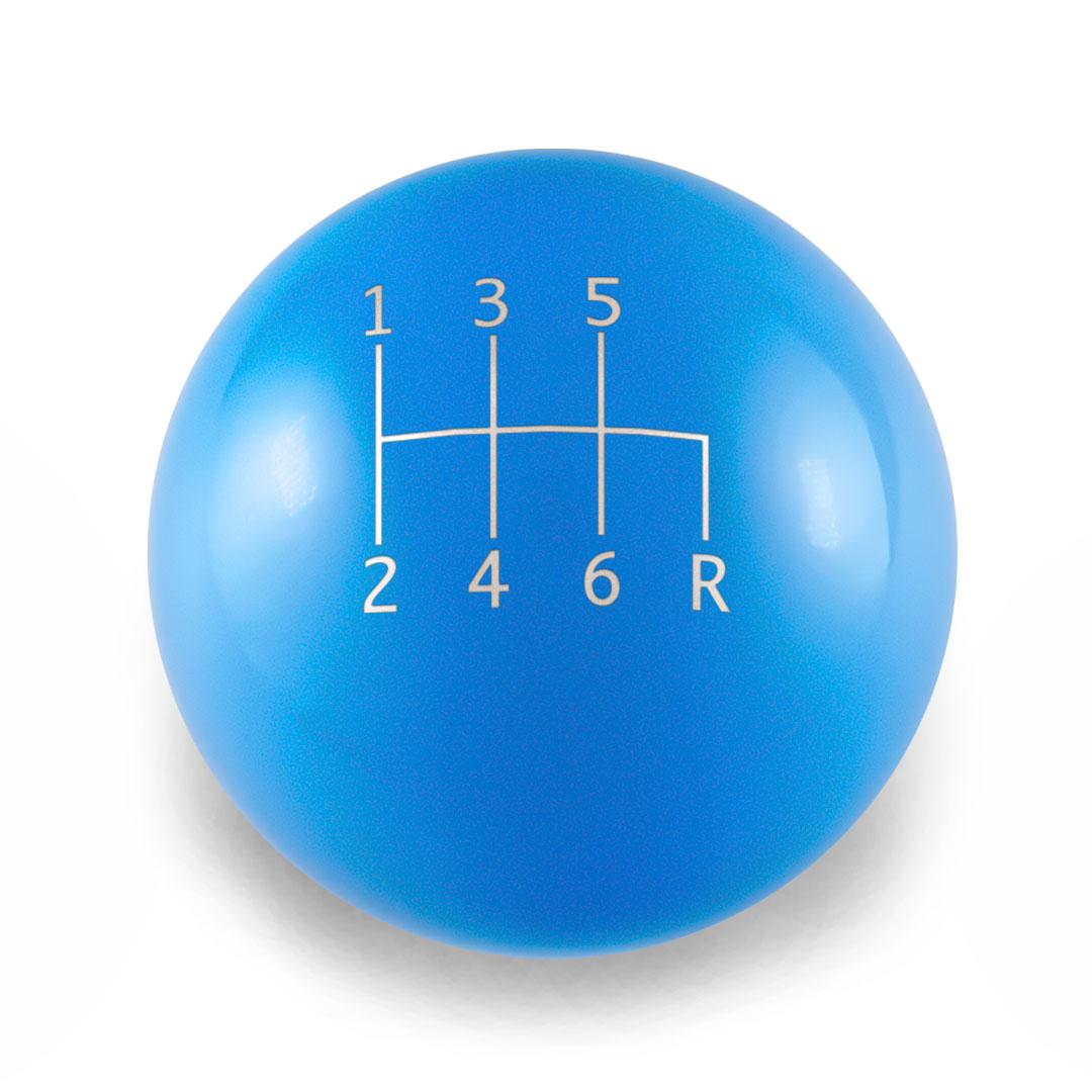 Billetworkz Weighted Shift Knob - 6-Speed Standard Engraving for Mazda (RRD)