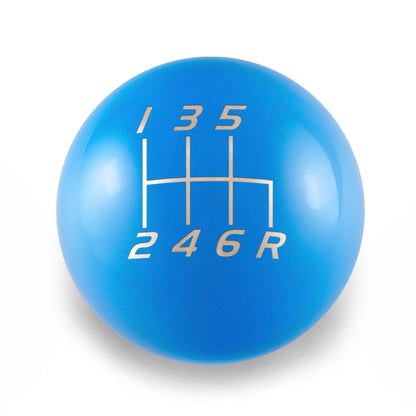 Billetworkz Weighted Shift Knob - 6 Speed Velocity Engraving - Subaru STI