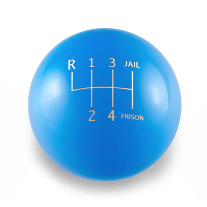 Billetworkz Weighted Shift Knob - 6-Speed Jail-Prison Engraving for BMW