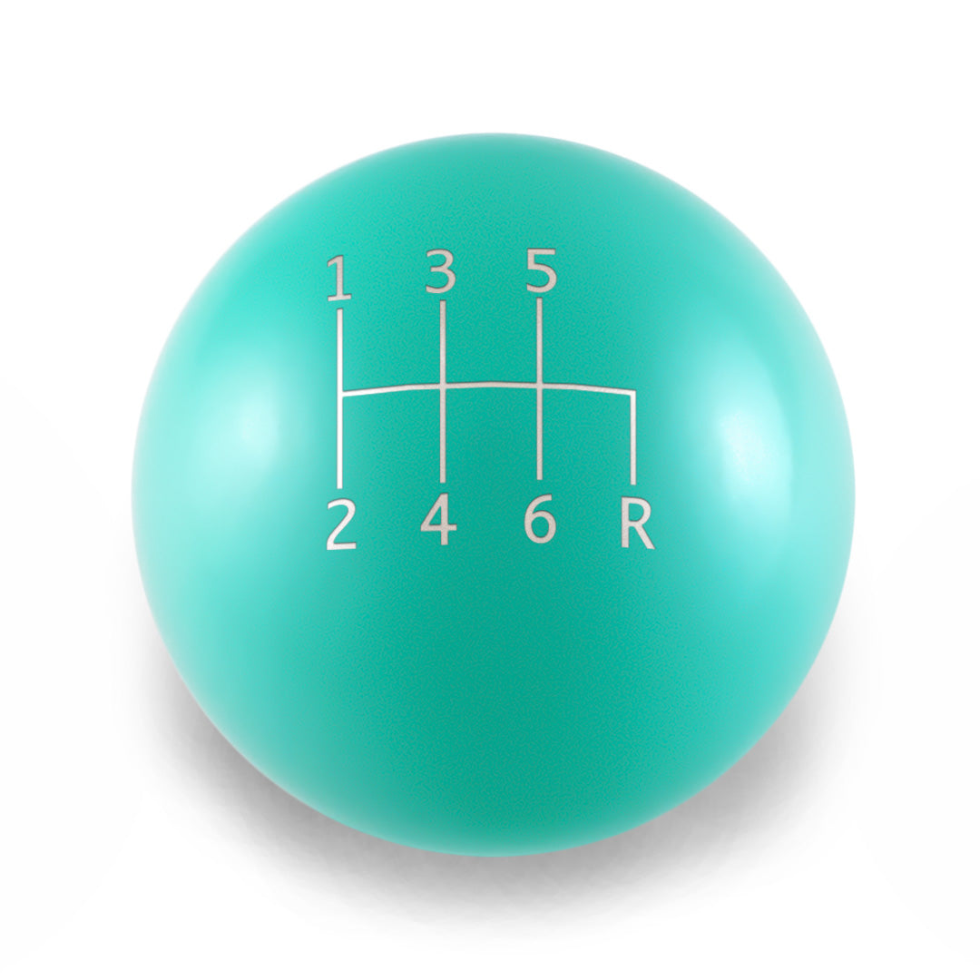 Billetworkz Weighted Shift Knob - 6-Speed Standard Engraving for Mazda (RRD)